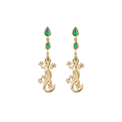 Lizard earrings