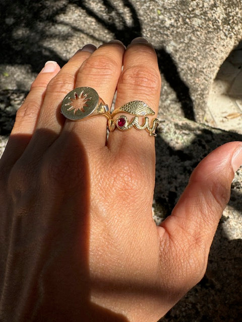 Now Snake Ring