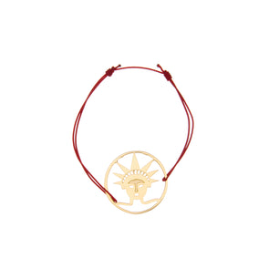 Lady Liberty Cord Bracelet Gazza Ladra