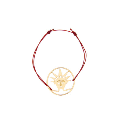 Lady Liberty Cord Bracelet Gazza Ladra