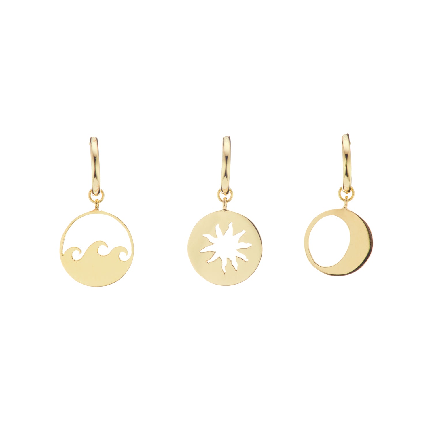 Gold Pirate Earrings – Gazza Ladra Fine Jewelry
