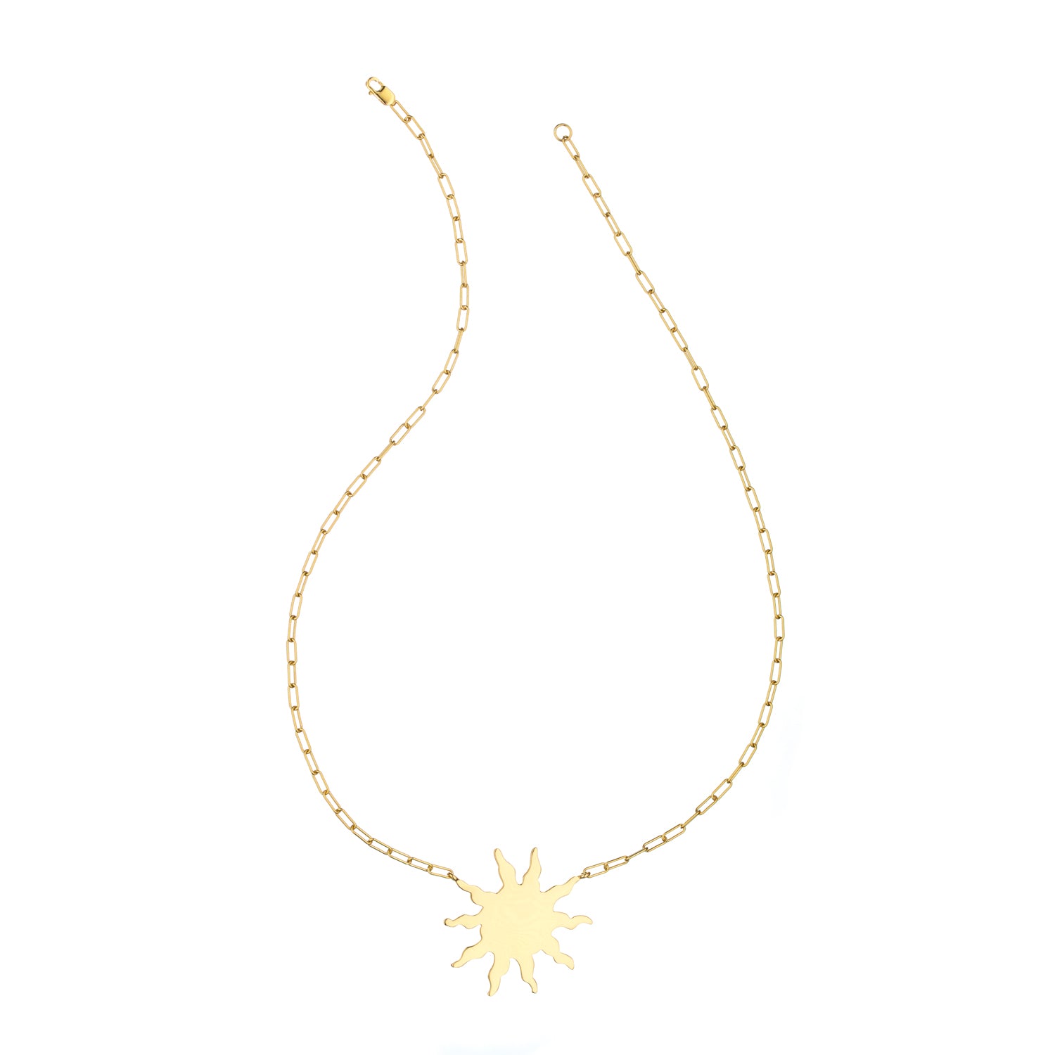 Big sun necklace online