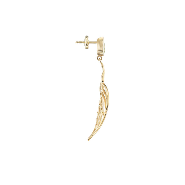 Ginkgo Leaf Earrings