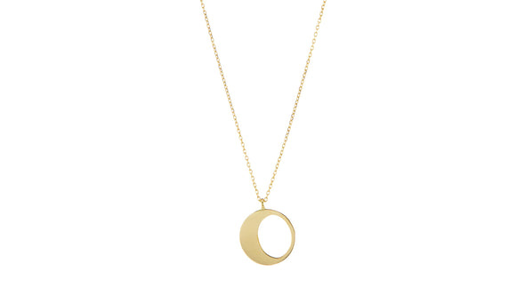 Small Moon Necklace